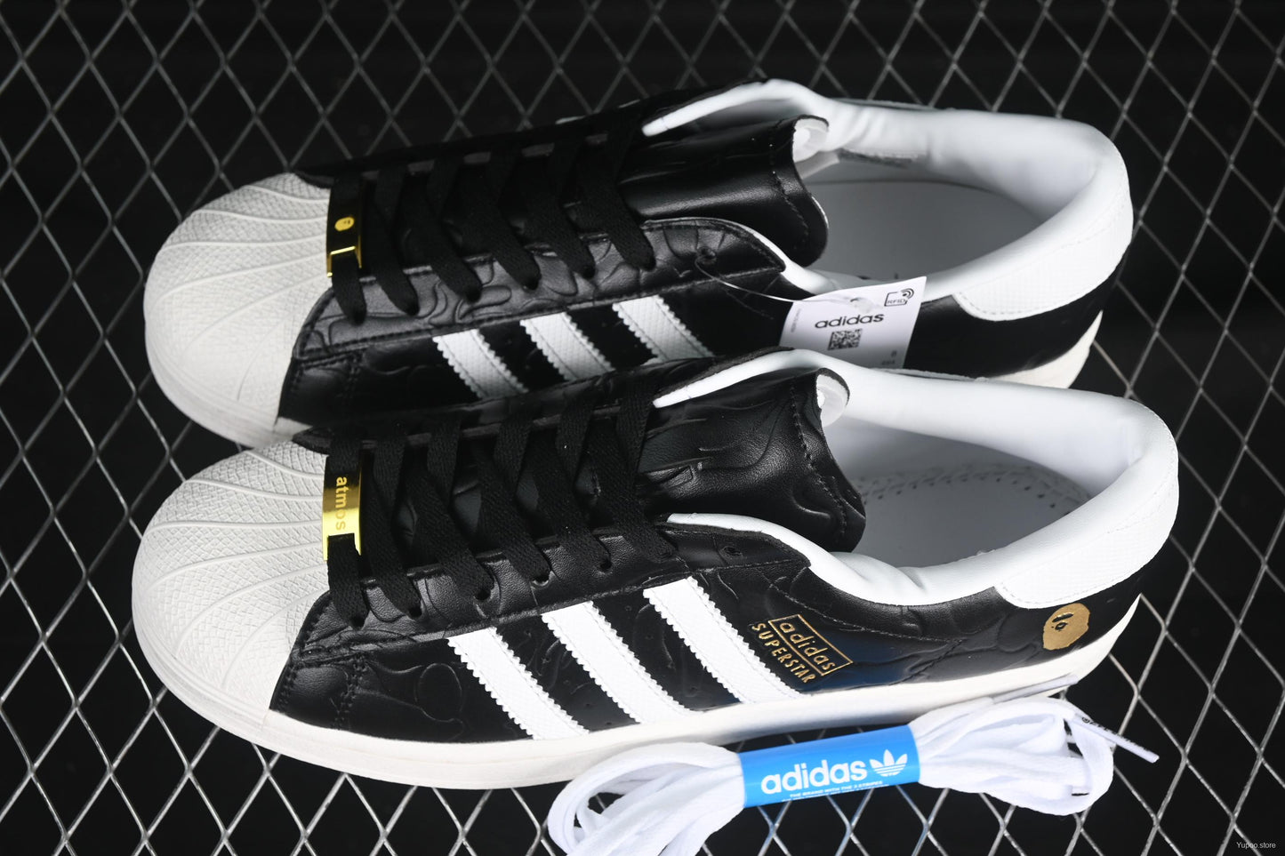 Bape x Adidas Superstar Shell Toe Casual Sneakers