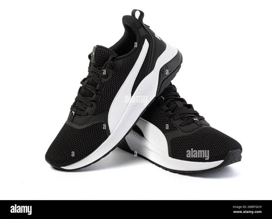 Chisinau, Moldova- June 04, 2021: new model of Puma shoes isolated on white